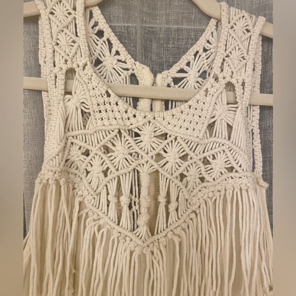 Ulla Johnson Miro Boho Fringe Maxi Dress - Picture 3 of 6